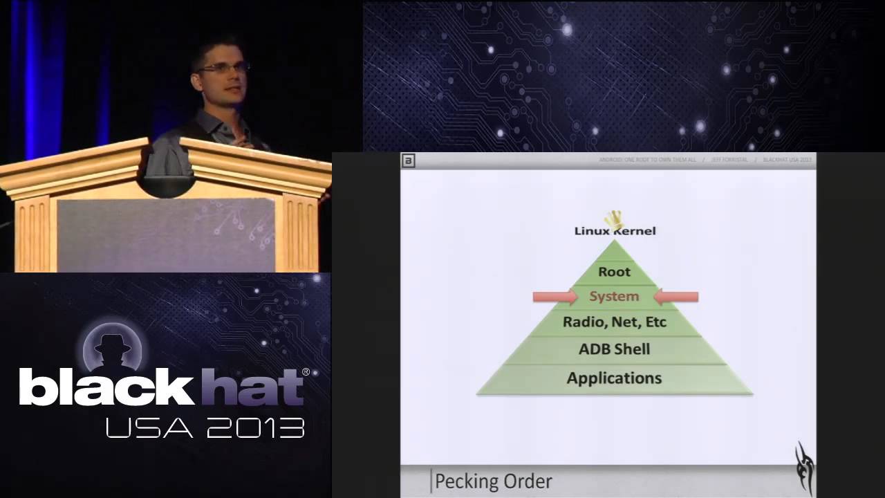 Black Hat USA 2013 - Android: one root to own them all