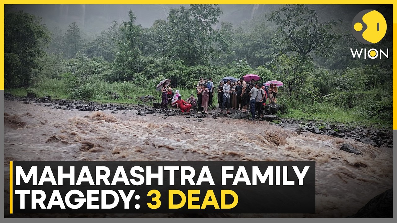 Maharashtra: Phone Row Ends In Family Tragedy, Three Members Fall To Death | WION News