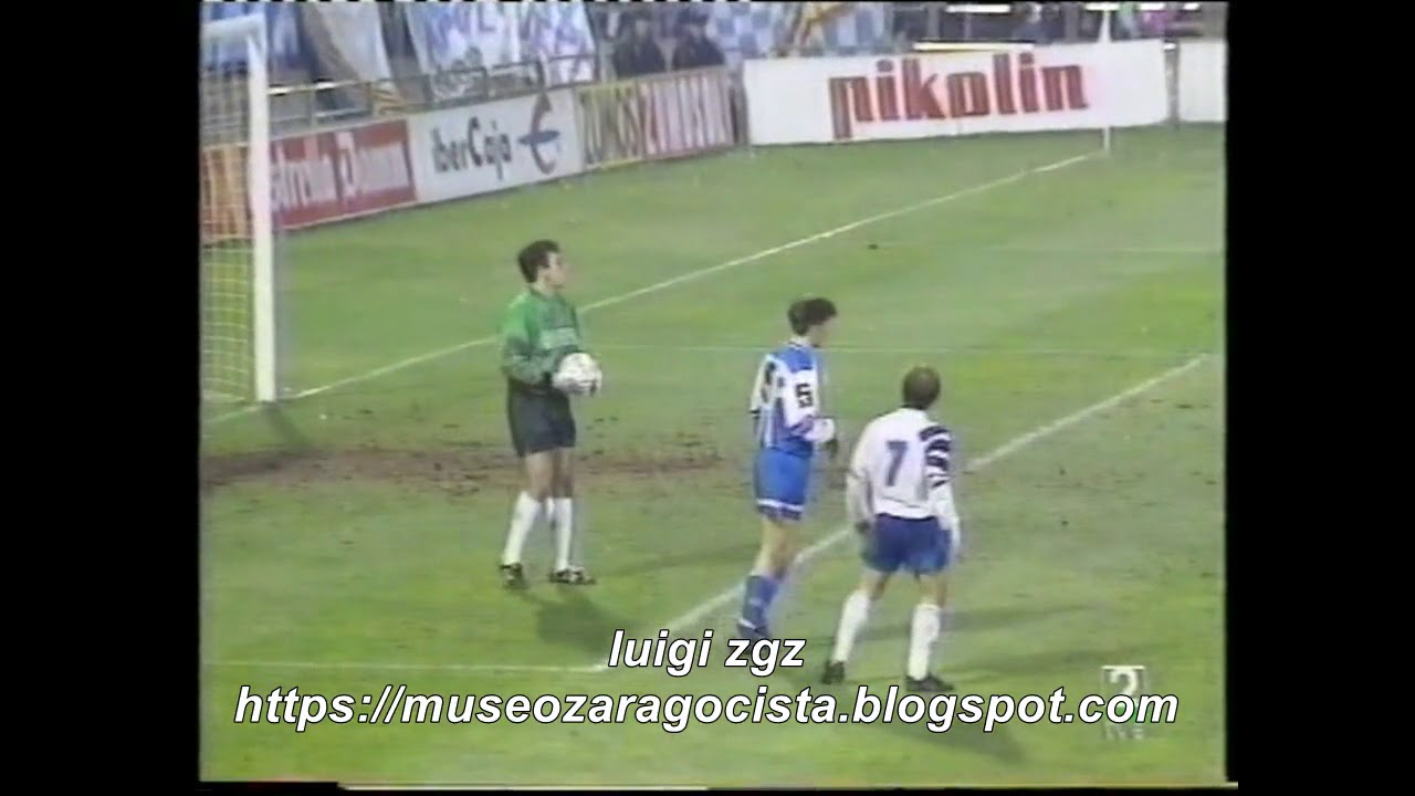 real zaragoza - deportivo  coruña 1992-1993
