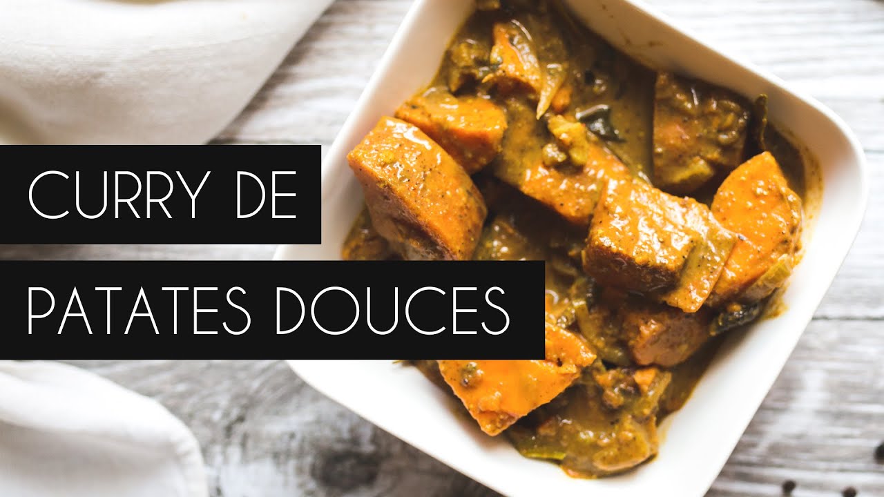 Curry de patates douces - Recette Sri Lankaise