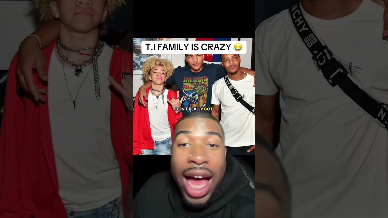 T.I FAMILY IS CRAZY 😂😂😂 #ti #50cent #hiphop
