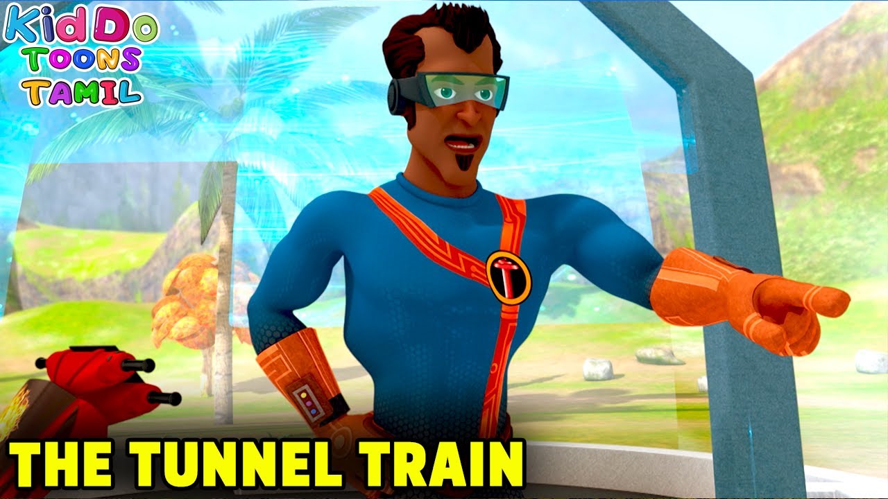 The Tunnel Train | சுரங்கப்பாதை ரயில் | Shiva Action Cartoon Story In Tamil | Kiddo Toons Tamil