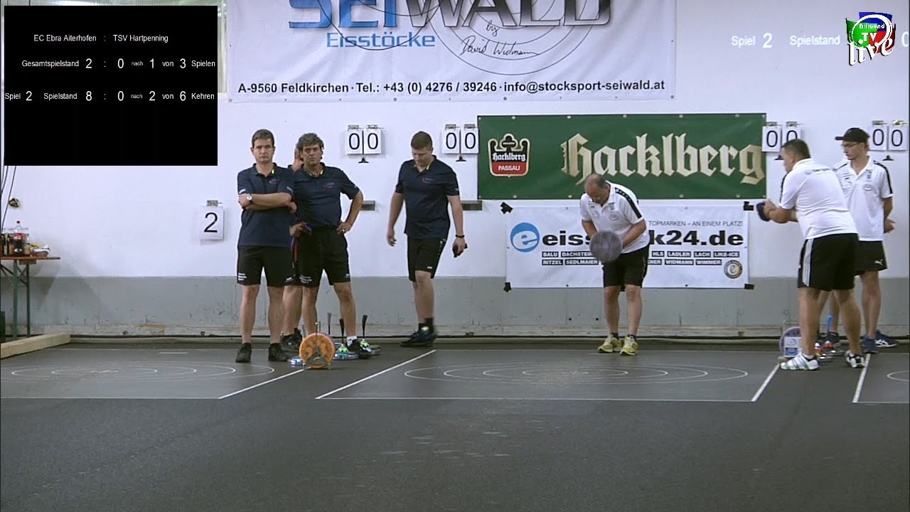 Stocksport Buli 18 Halbfinale TSV Hartpenning : EC EBRA Aiterhofen