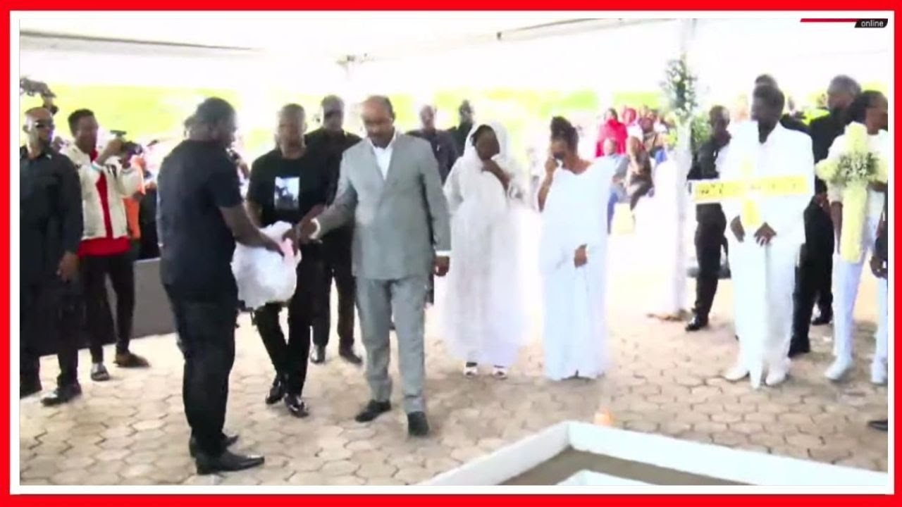 GEORDAVIE, MONICA, BEN POL, MKUMBO WALIVYOMWAGA UDONGO KWENYE KABURI LA DIRECTOR NISHER...