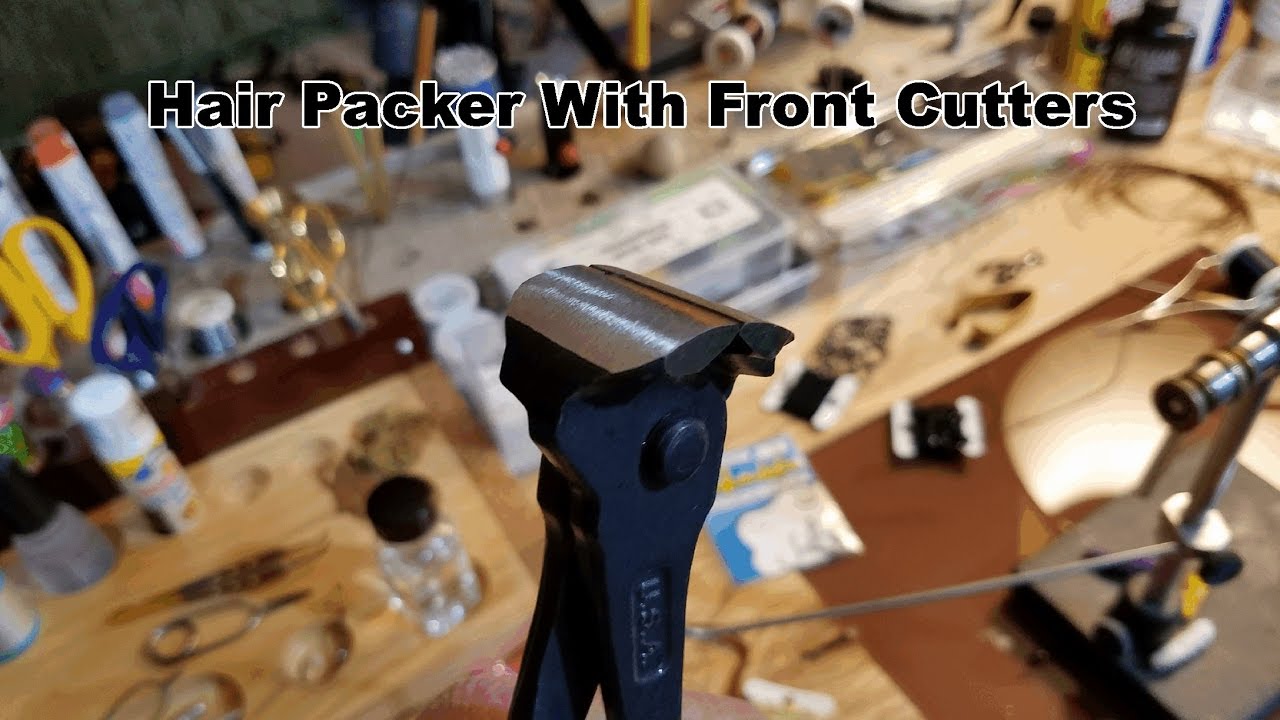 Home Made Hair Packer For Bass Bugs