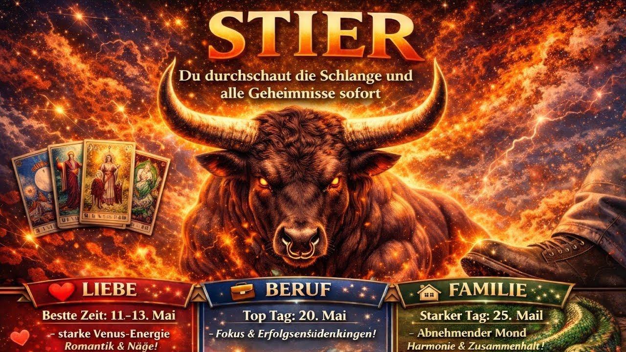 STIER ♉ MAI 2026 ✨ ALLES GUTE ZUM GEBURTSTAG ✨🎂🎂🎂🎂✨GEWINNSPIEL ✨🥳🥳🥳🥳✨#stier #kartenlegen #tarot  ✨