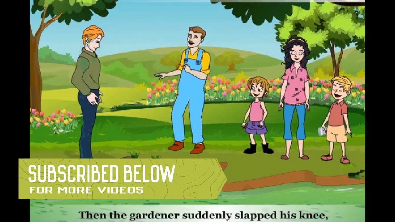Daddy fell into the pond animation film