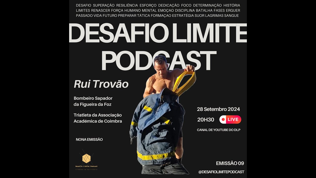 Rui Trovão - Bombeiro Sapador e Triatleta