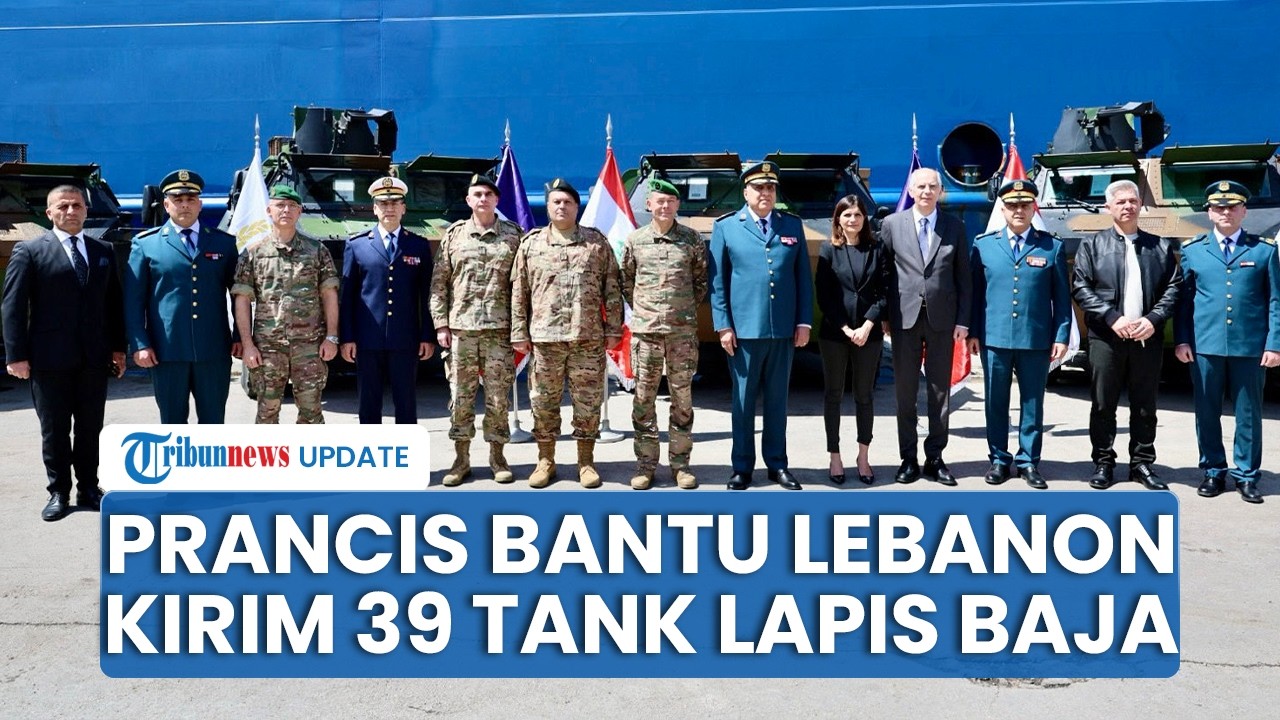 Lebanon Memanas! Prancis Kirim 39 Tank Lapis Baja Bantu Perangi Israel hingga Lindungi Warga Sipil