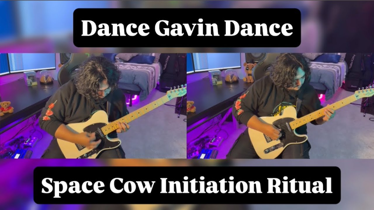 Space Cow Initiation Ritual - Dance Gavin Dance Dual Guitar Cover