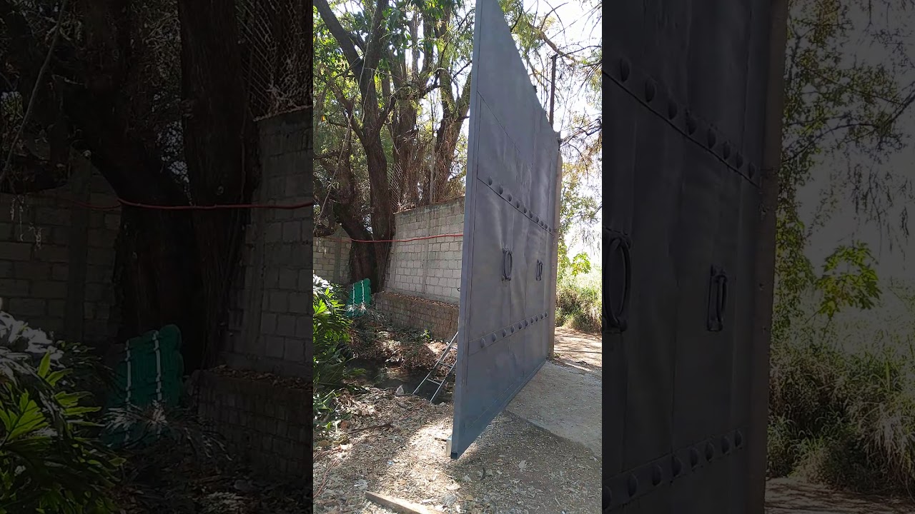 Pistones Bat 400 con respaldo de bater&iacute;as, para hojas de 4 mts. Estamos a tus &oacute;rdenes