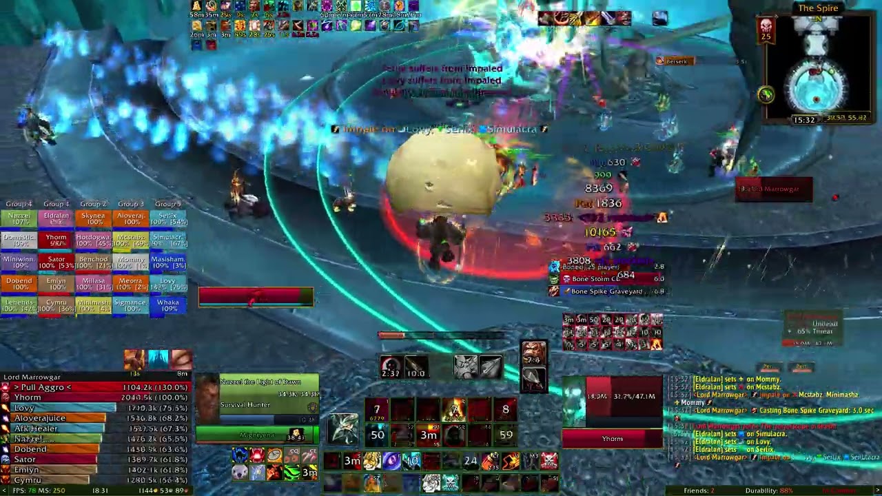 Marrowgar Survival POV