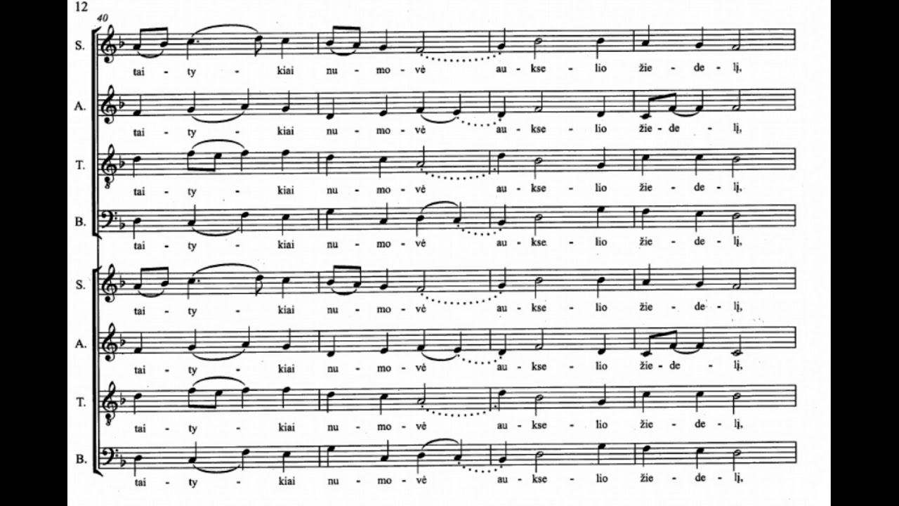 Tykus Tykus - Tenor 2 emphasized