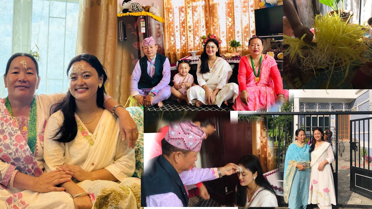 082 ko dashain pani majale manayo tika lagauda pani maja po aayo ta 