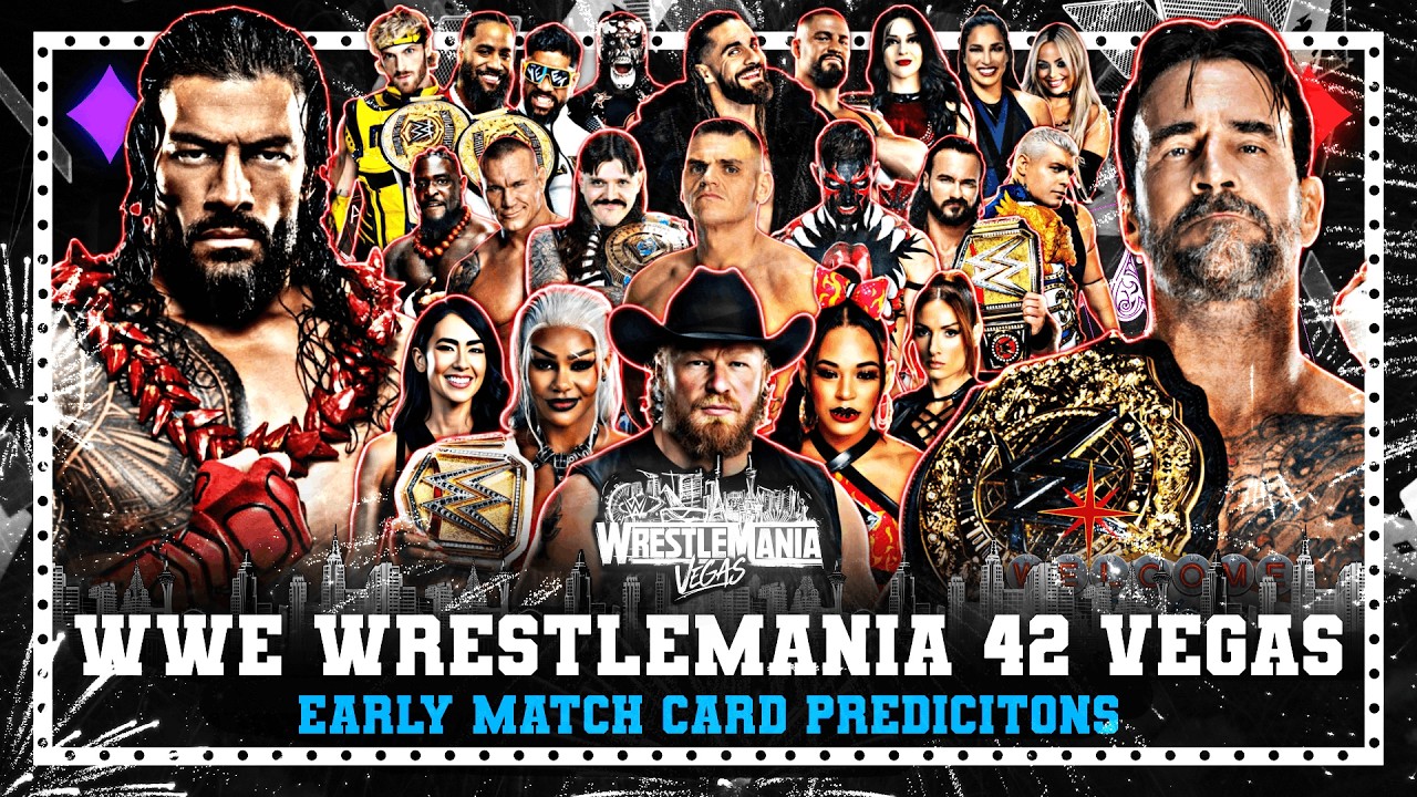Список матчей мечты на WrestleMania 42 от WWE (февральское издание)