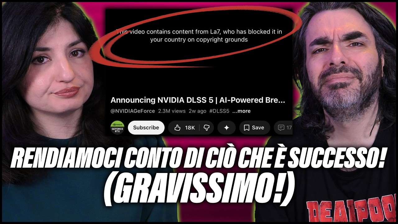 RENDIAMOCI CONTO DI CI&Ograve; CHE &Egrave; SUCCESSO (ITALIA PRESA IN GIRO DAL MONDO!) | Il caso La7 e Nvidia