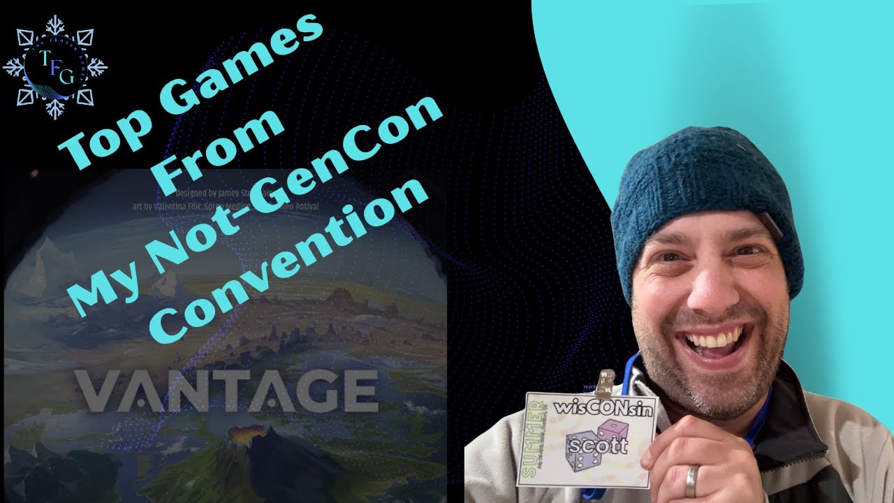 Best 16 Board Games From My Not GenCon Convention - And my most hysterical gaming moment in my life.