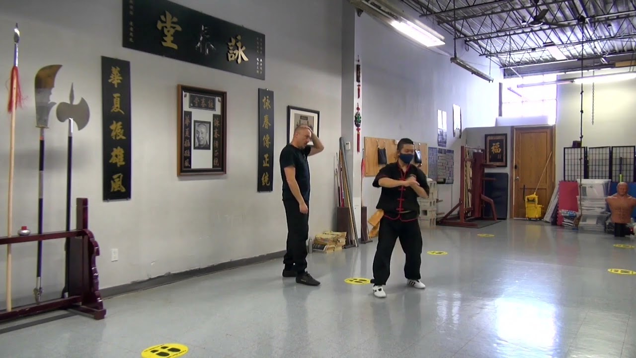 Wing Chun Chum Kiu - section 1 applications - MASTER SONNY LE