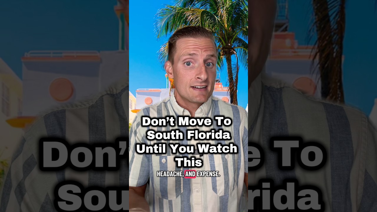 7 Mistakes Everyone Makes Moving To South Florida