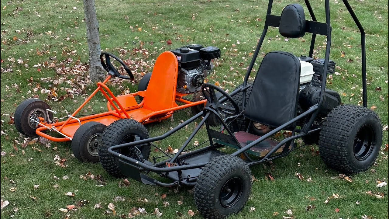 Fixing two Facebook Marketplace Go Karts
