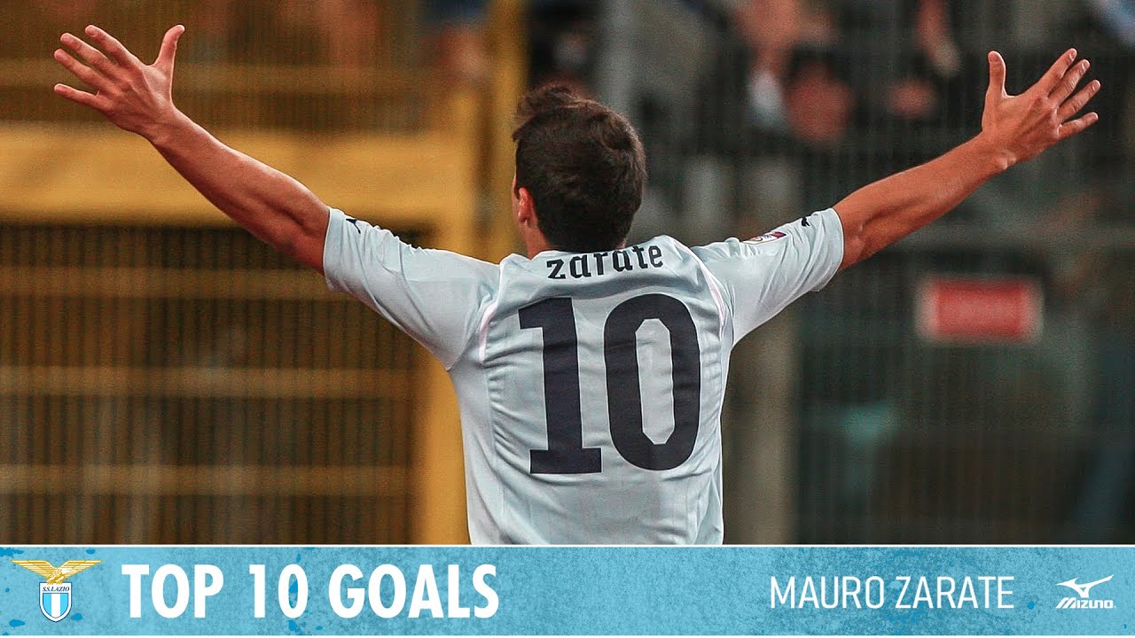 MAURO ZARATE | Top 10 gol Lazio