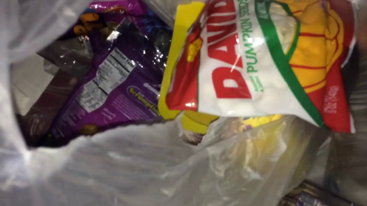 Gas station, food and pharmacy, dollar tree dumpster diving.