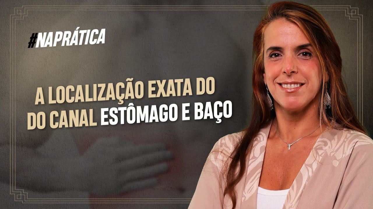 Na pratica: a localização exata do canal estômago e baço