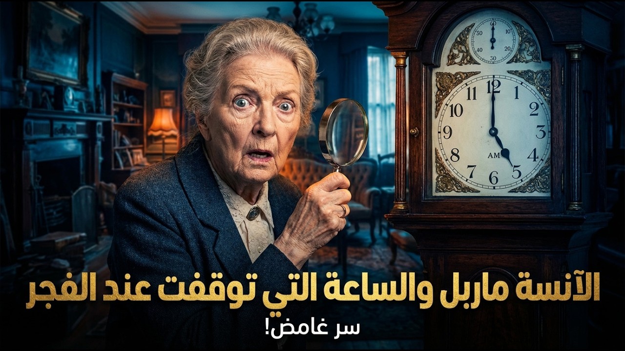 الآنسة ماربل والساعة التي توقفت عند الفجر