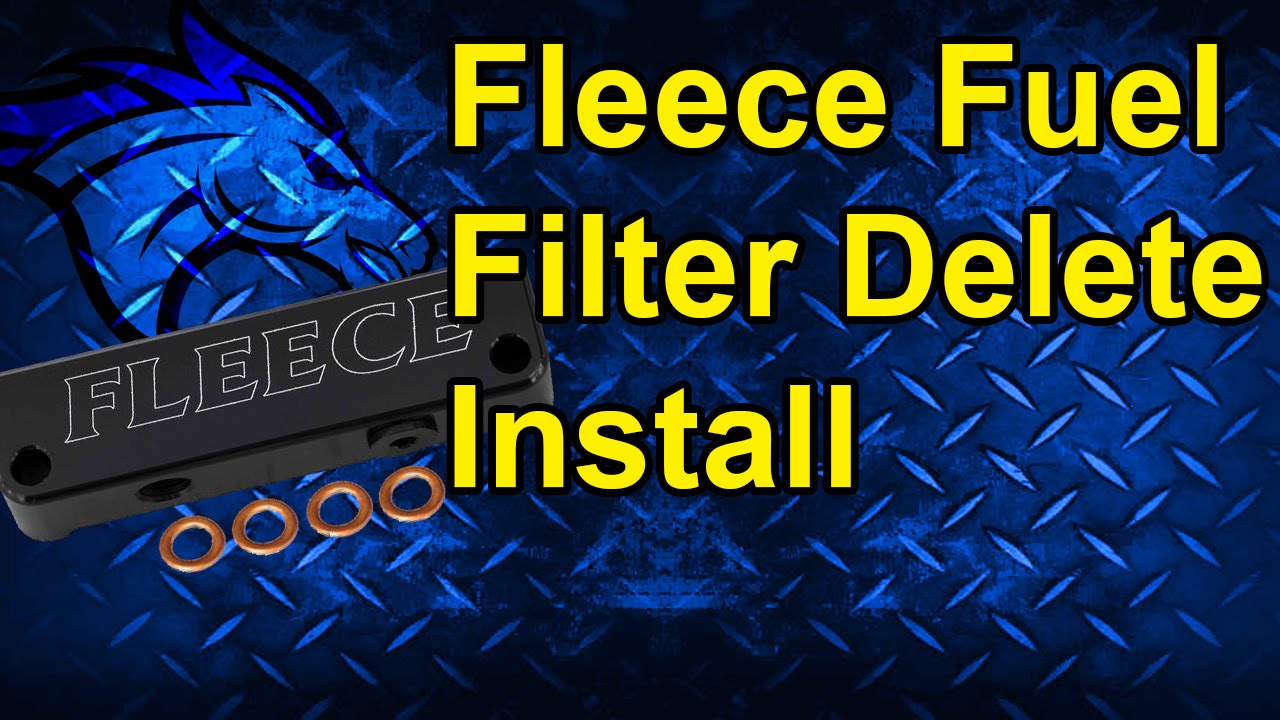 Fuel Filter Delete by Fleece Performance Install: 4th Gen Dodge Cummins