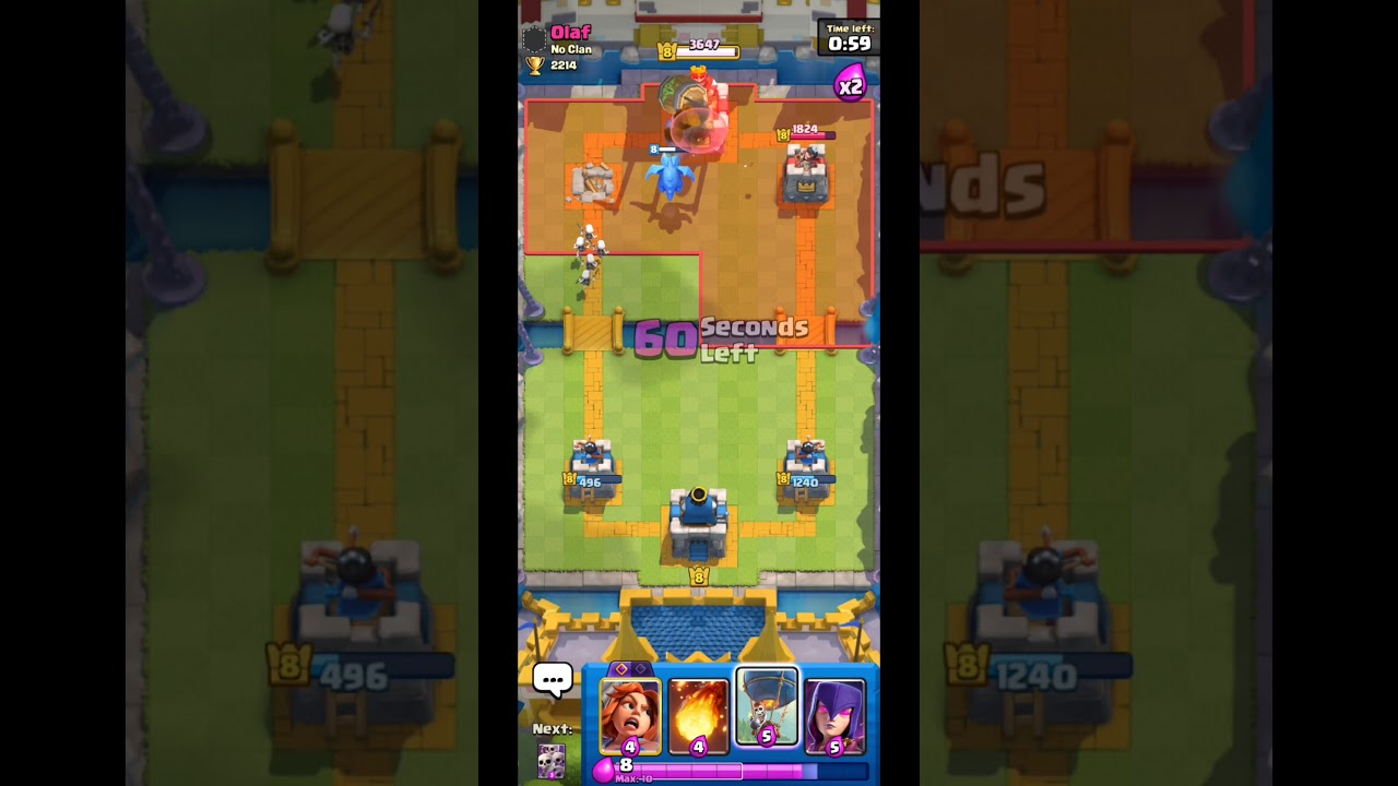 ⚔️ Took Two Towers, Lost One &ndash; Worth It? 🤔 | Clash Royale 👑🔥 | DihydroXIde