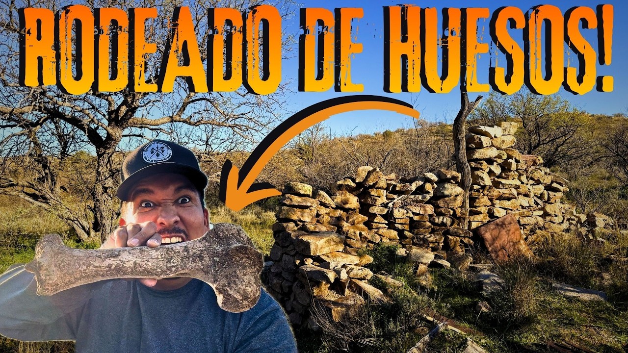 ESTAS RUINAS NO ESTABAN SOLAS! LAS ENCONTRAMOS RODEADAS DE HUESOS! || Supervivencia Sonora