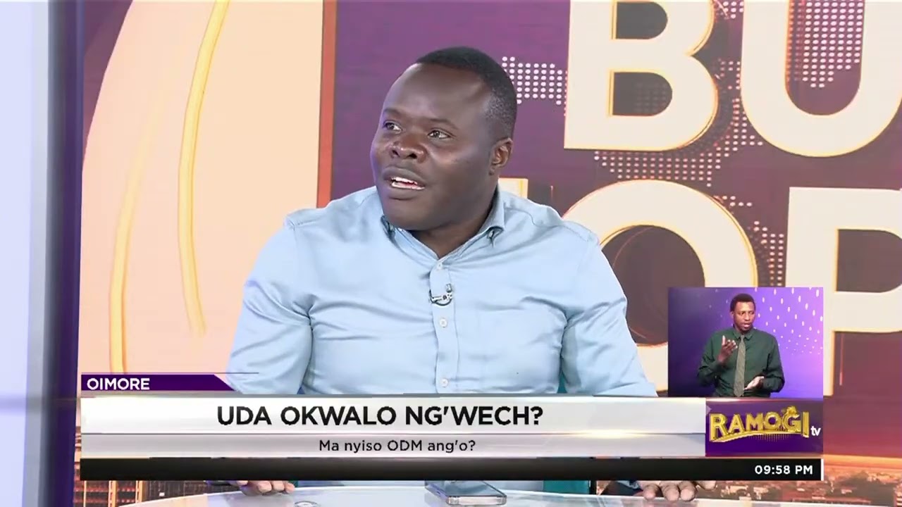 Seneta Okech: ODM nyaka many kom mar jalup jatend piny… Wadwaro pok mar 50/50 e winjruok gi UDA