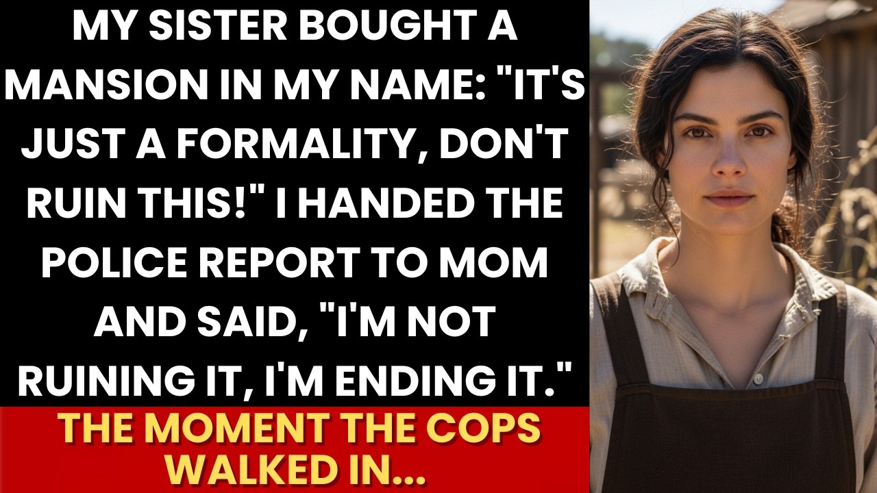 Sister Bought A Mansion In My Name “It’s Just A Formality”— I Said “I’m Ending It” And Called Cops