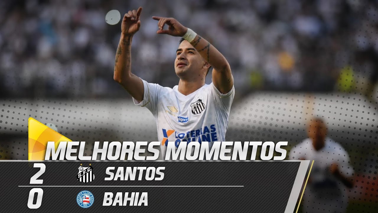 Santos 2 x 0 Bahia | MELHORES MOMENTOS | Brasileirão (25/08/18)