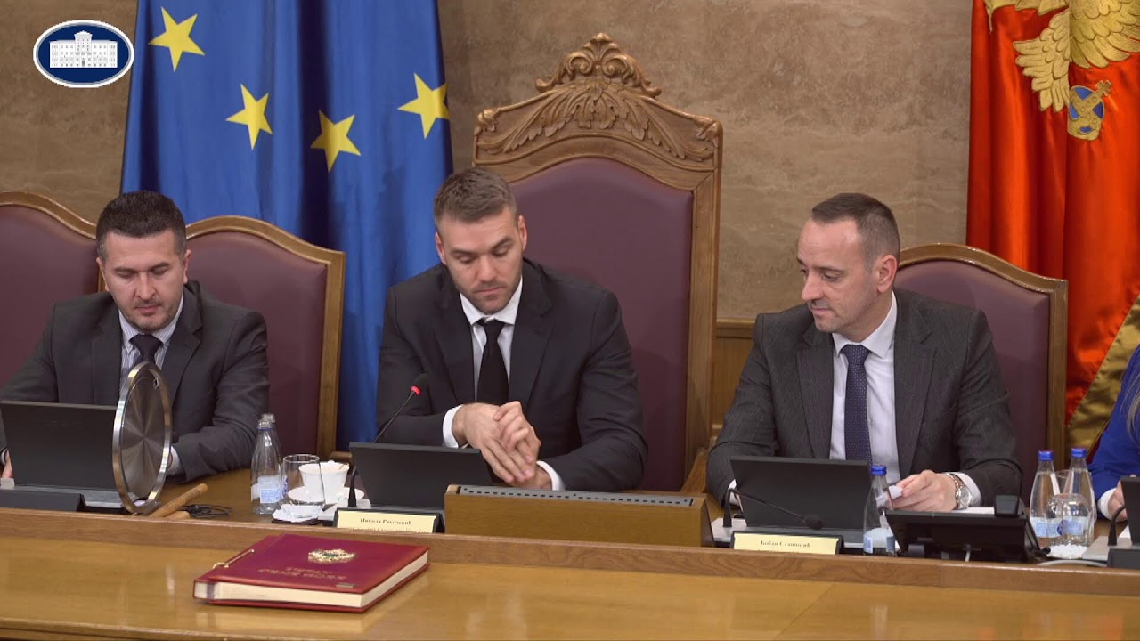 Sjednica Prvog vanrednog zasijedanja Skupštine Crne Gore u 2026. godini, 10.02.2026.