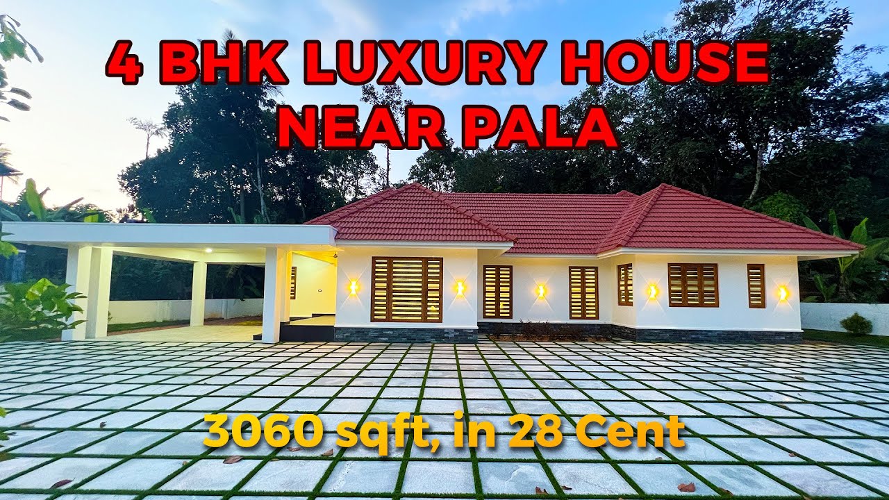3060 sqft  4BHK Luxury house near Pala