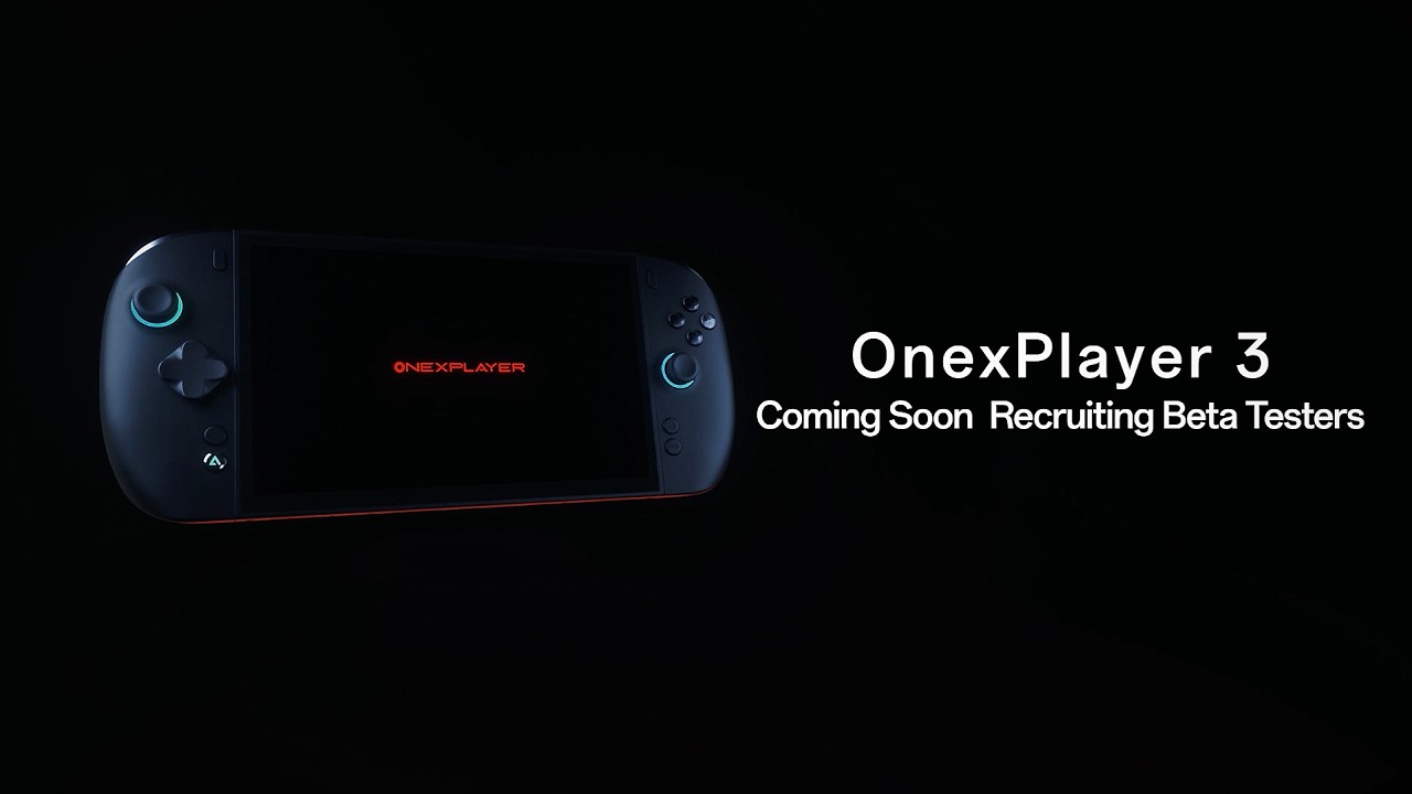ONEXPLAYER 3 | First-Ever Handheld Powered by Intel ARC G3 Extreme processor