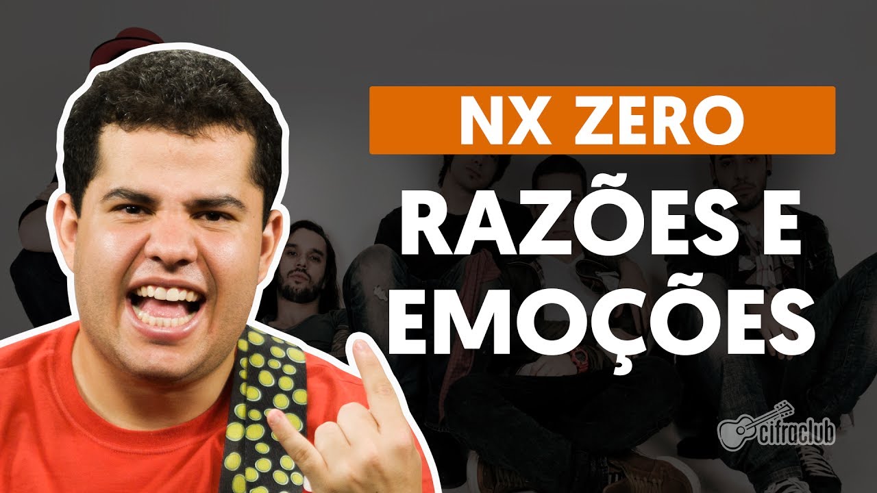Razões e Emoções - Nx Zero (aula de guitarra)