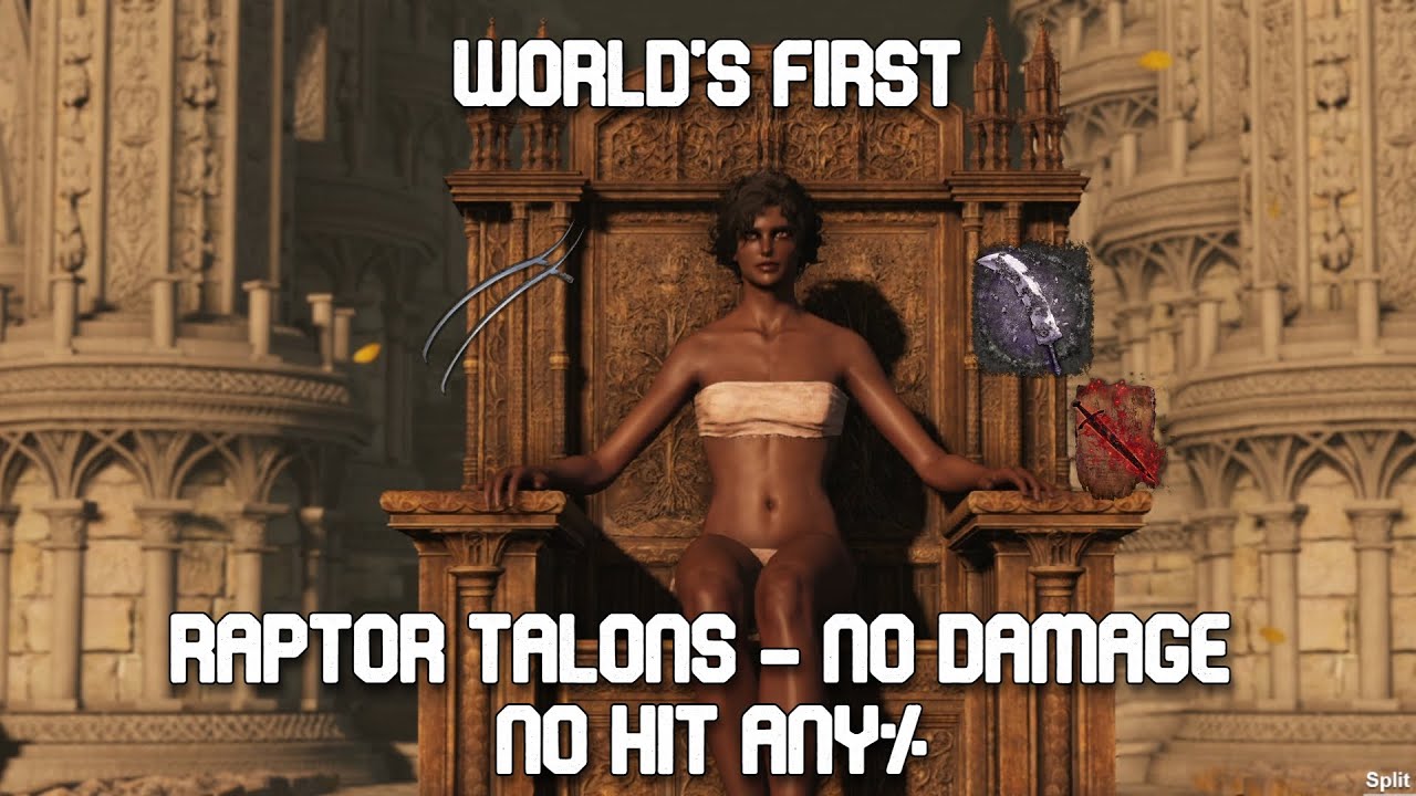 World's First Raptor Talons No Damage No Hit Any%