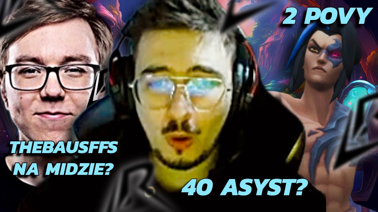ZAGRAŁEM NA THEBAUSFFS NA MIDZIE! + POV THEBAUSFFS