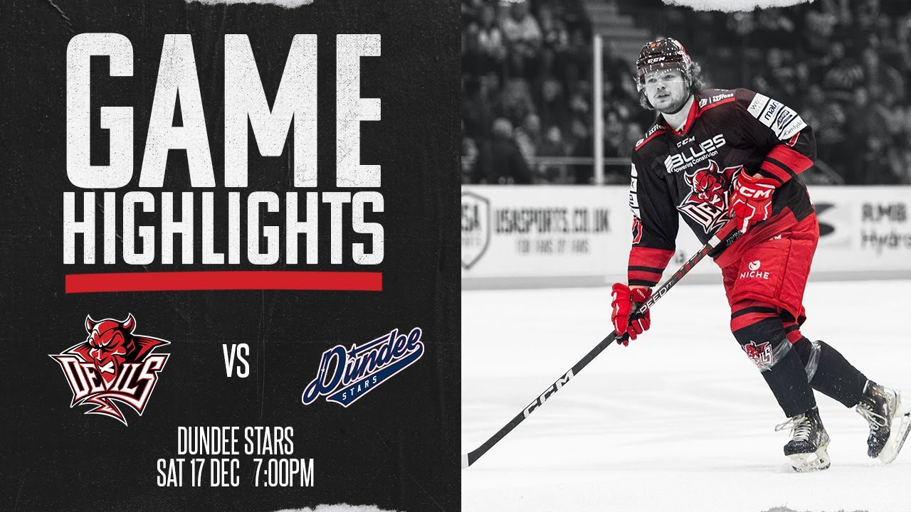 Cardiff Devils v Dundee Stars Highlights - Dec 17th, 2022