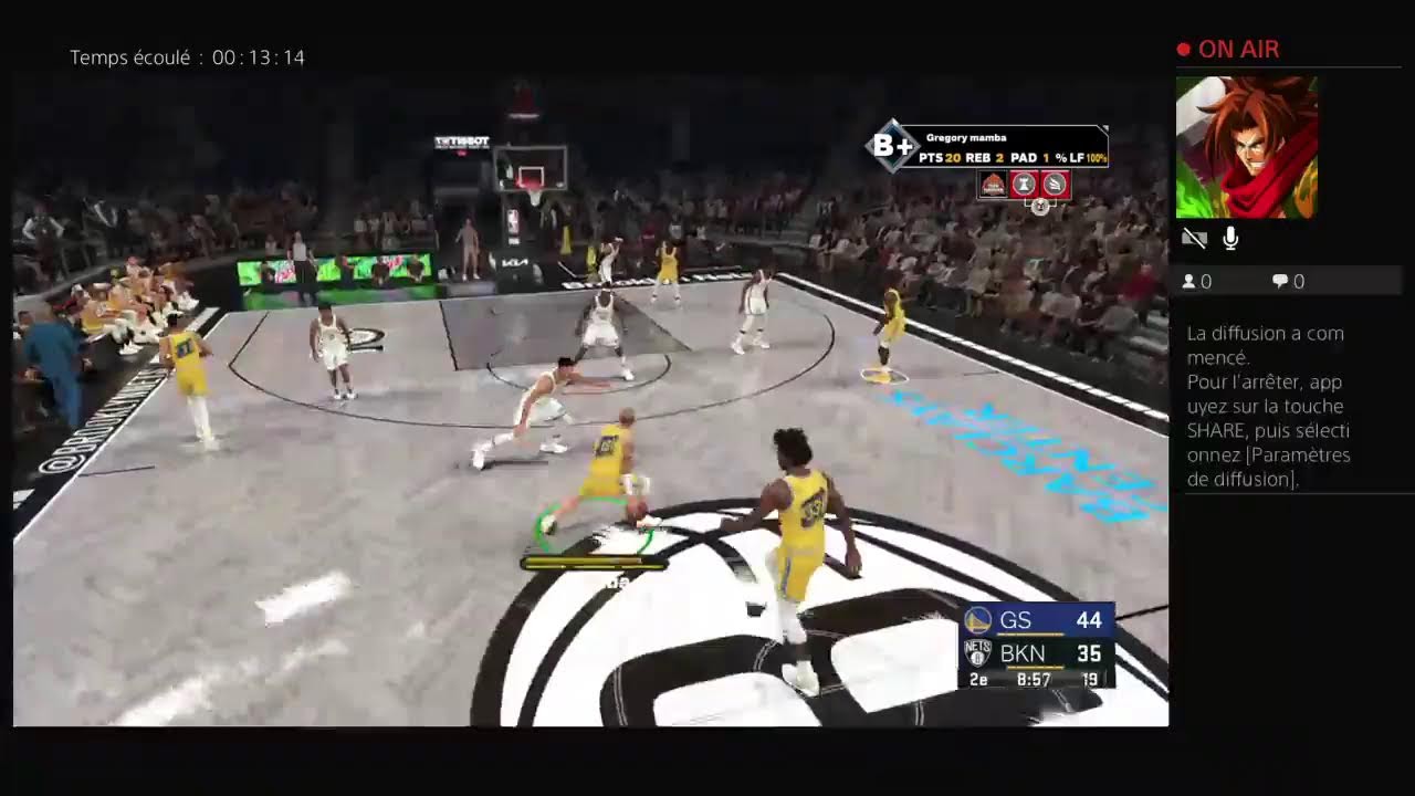 Diffusion PS4 en direct de Gregory_MAMBA