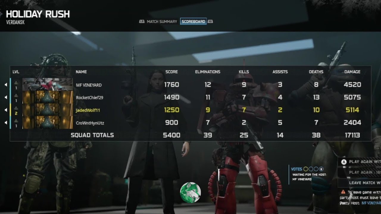Multiplayer - Holiday Rush - 7 eliminations