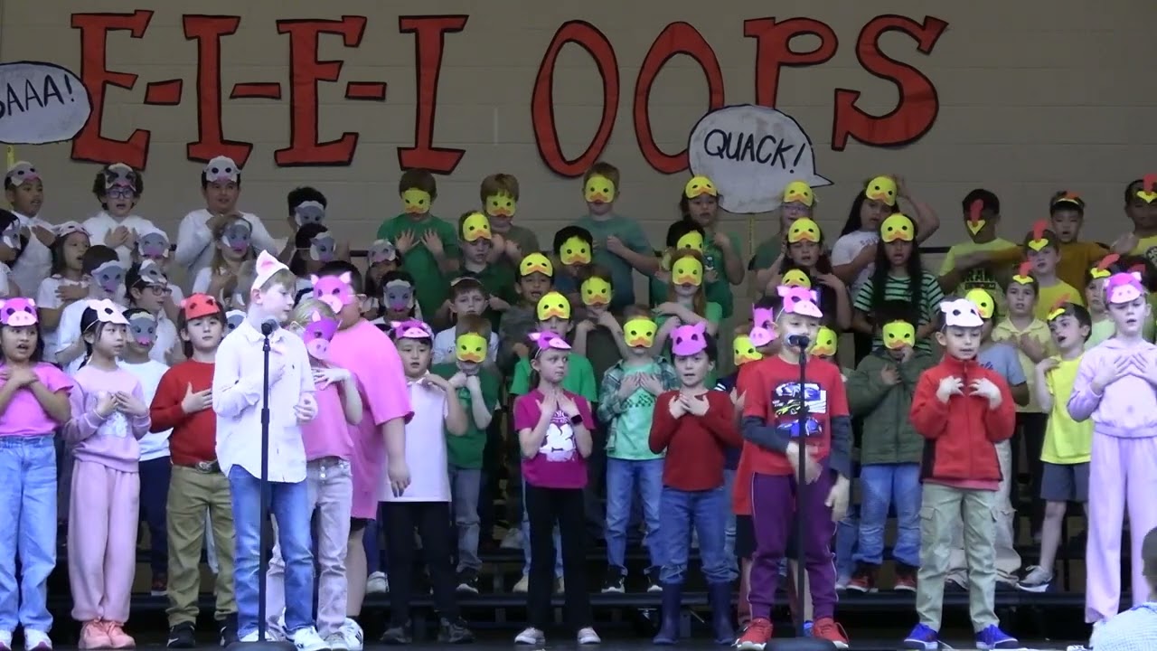 JB Hunt Elementary | 2nd Grade Program 2025 | EIEI OOPS
