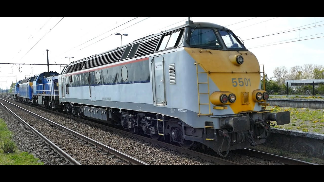 SNCB HLD 62 Infrabel + HLD 55 TVM, Alstom Old Diesel series