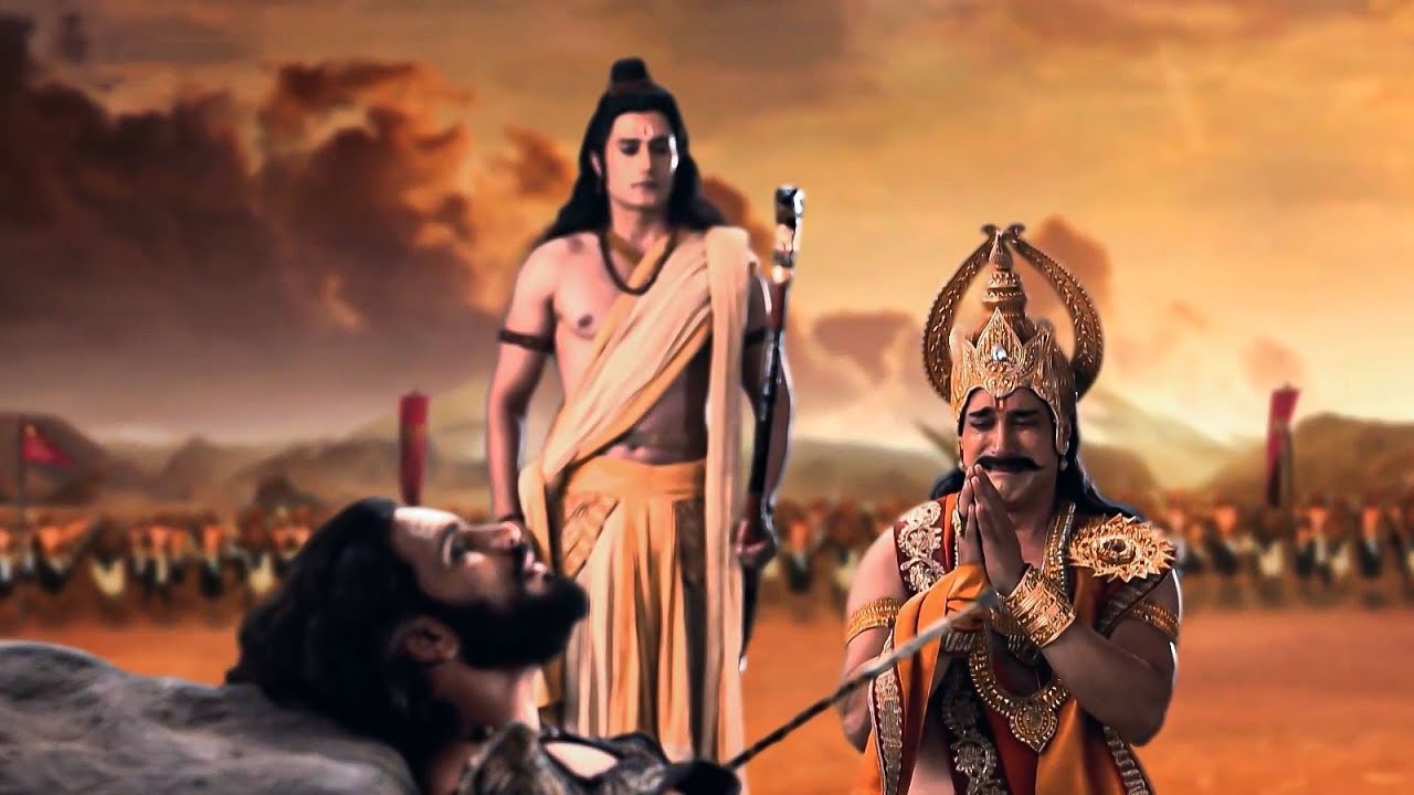 विभीषण जी ने अपने भाई रावण की मृत्यु से पूर्व मांगी क्षमा याचना | Sankatmochan Mahabali Hanuman
