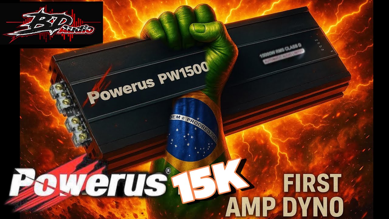 Powerus 15k officially hits the amp dyno for the first time - PW15000