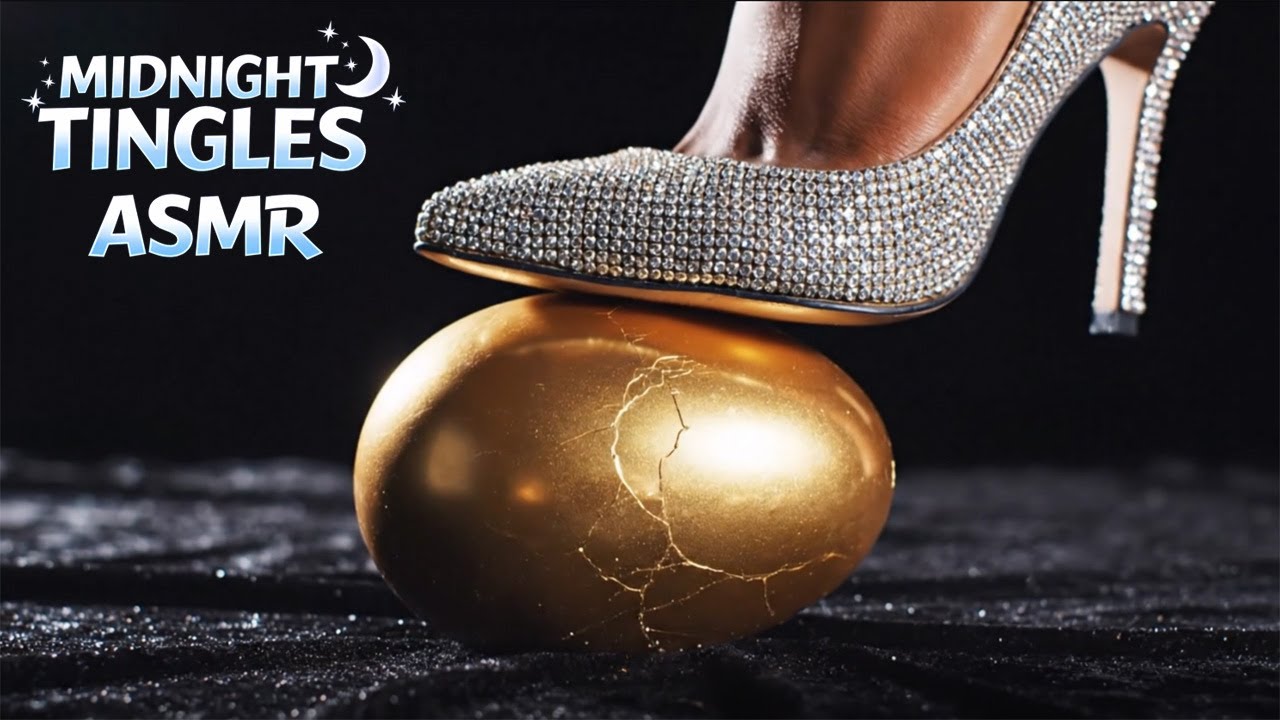 💎 Diamond Heel vs -200°C Frozen Rose vs Golden Egg! 🌹 (Satisfying!)