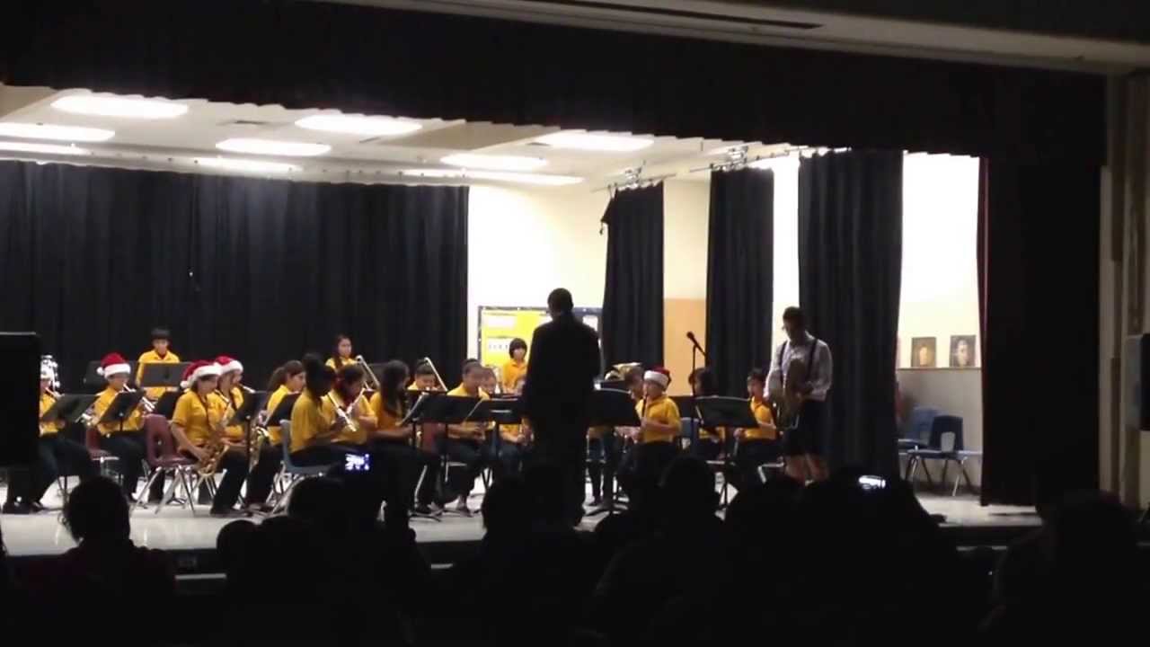 Pastor Concert Band - Concerto for Crash Cymbals featuring Mr. Flores - 2013 Winter Band Concert