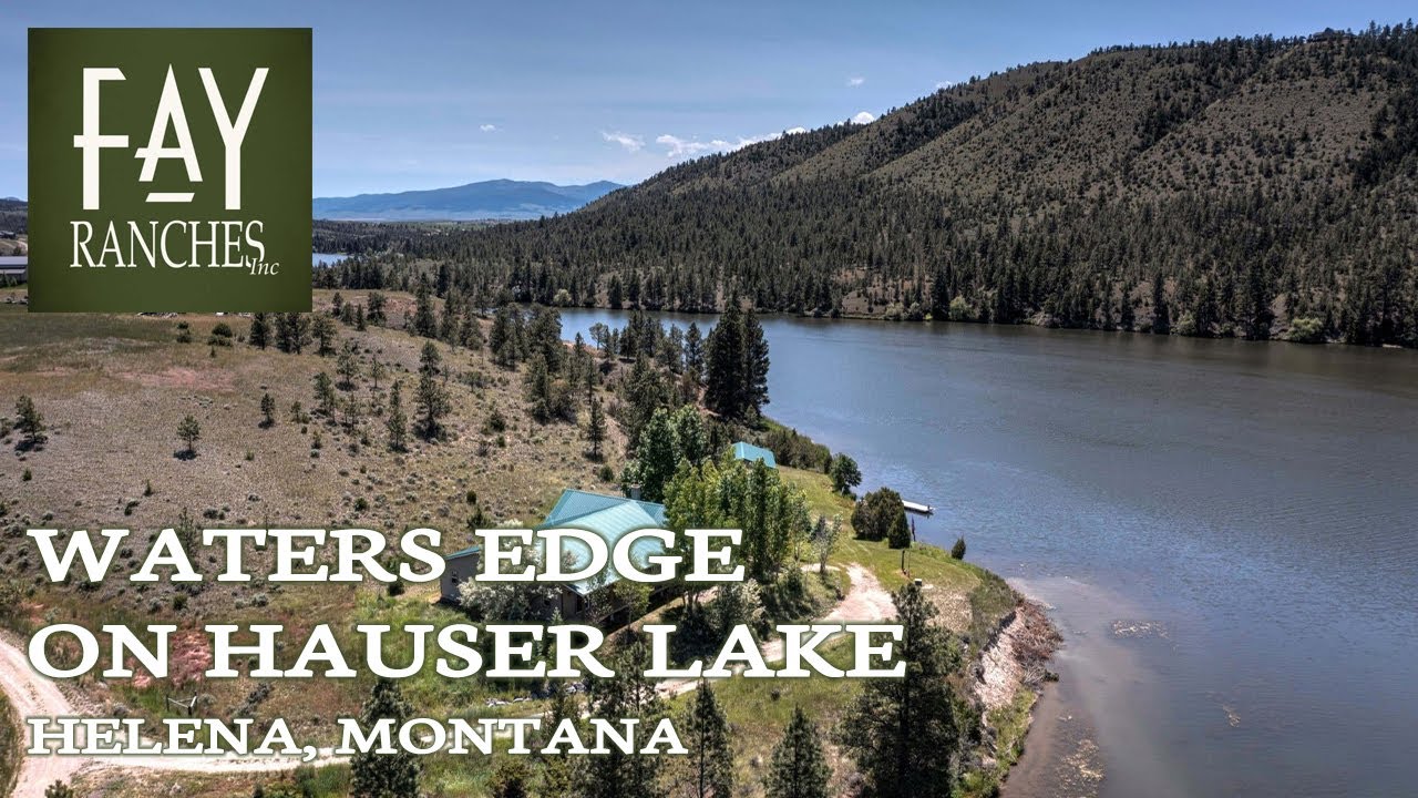 SOLD | Montana Lake Home For Sale | Waters Edge On Hauser Lake | Helena, MT